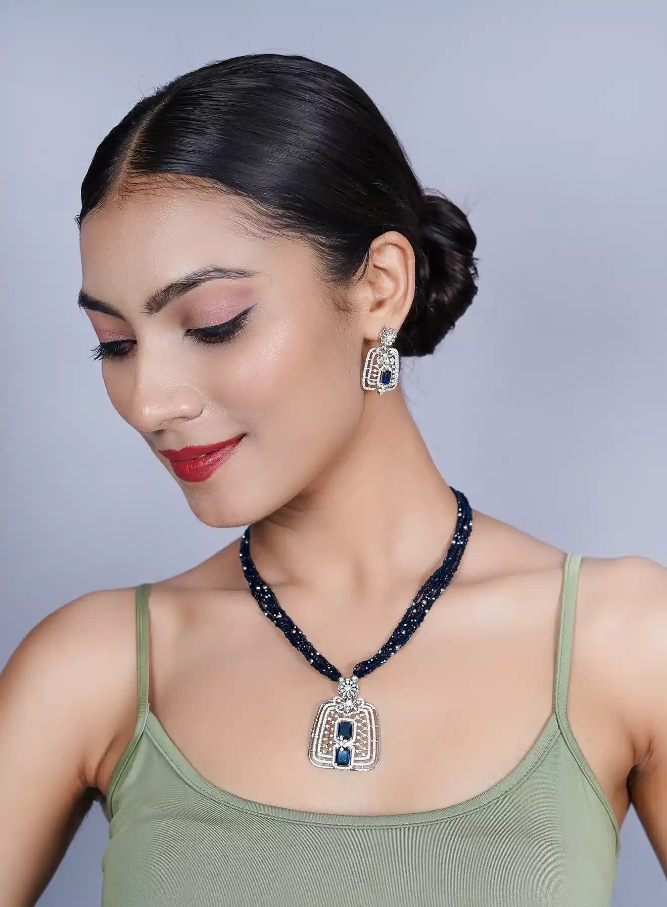 Noir Royale Mangalsutra-Style Set